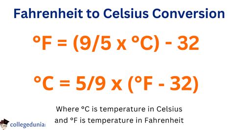 Fahrenheit to Celsius (°F to °C) .